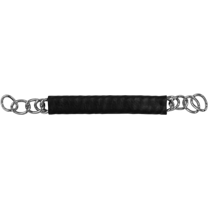 Paardenketting van staal met rubber Equestro