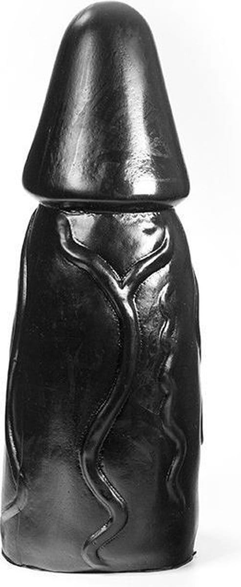 Dark Crystal Anaal Dildo 41 x 15 cm - zwart