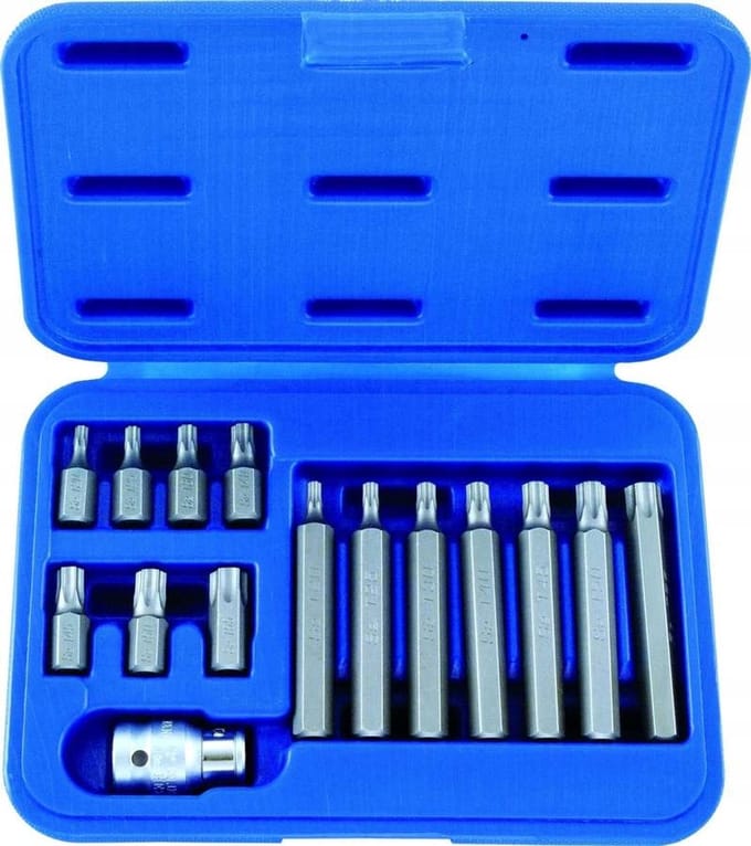 Condor Torx Bitset, 14-delig, T20