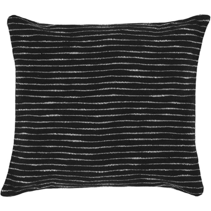 LABEL51 - Sierkussen Geweven - Zwart - 10x45x45cm