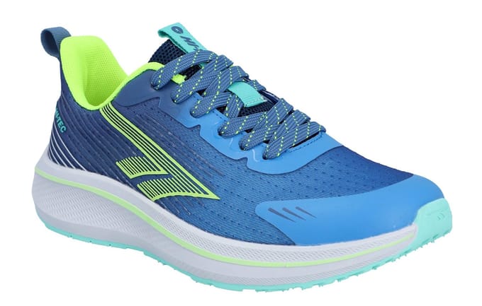 Hi-Tec Santorini Polyester Dames Sneakers In Landgoedblauw/Maanlichtblauw