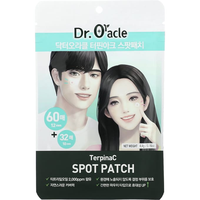 Dr. Oracle, TerpinaC, spot patch, 92 sheets, 4.4 g (0.16 oz)