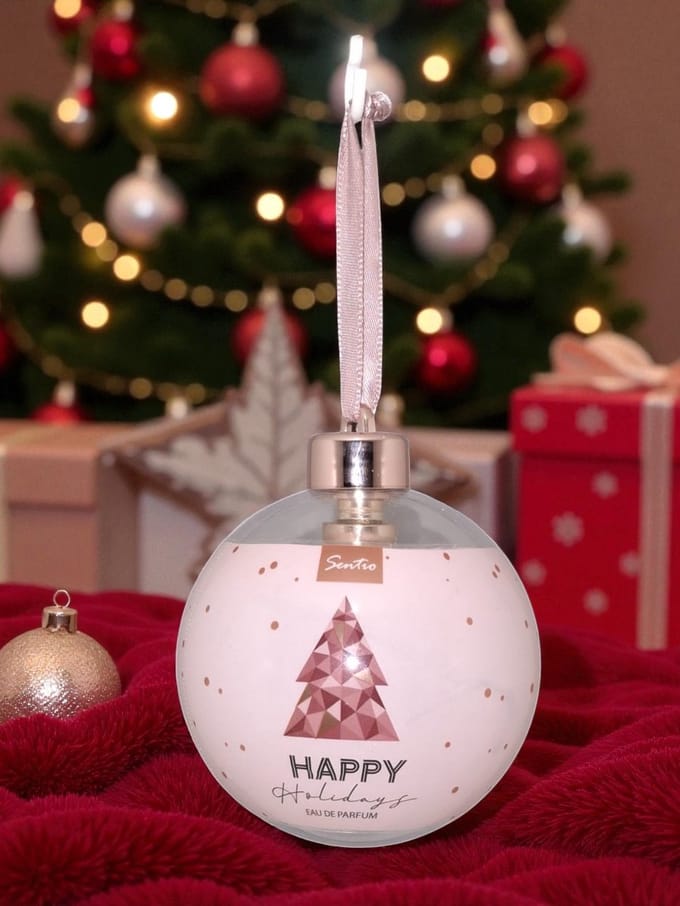 Sentio Happy Holidays Pink parfum - Eau de parfum in kerstbal - 30ml
