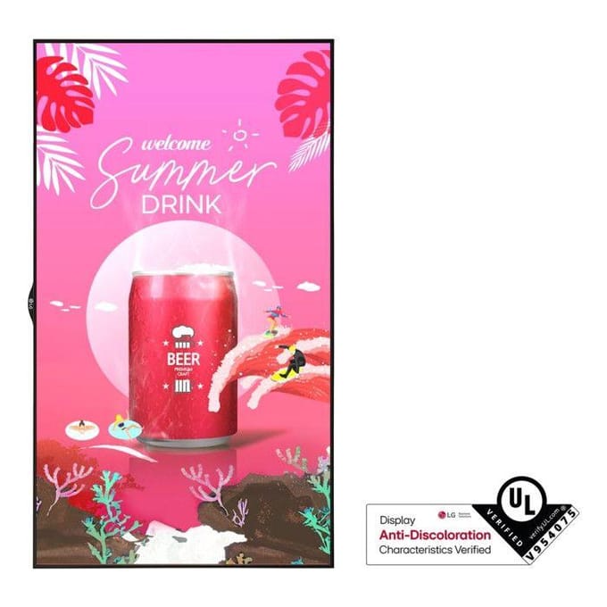 LG 55XS4P Display Segnaletica Digitale 55  Esterno Full HD 4000 cd/m²