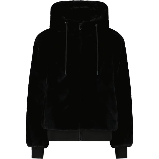 Dames hoodie van nepbont CMP