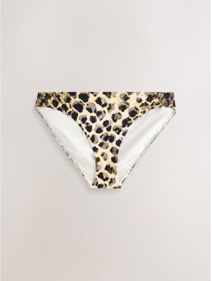 Next - Dames - Bikinibroekje met gestrikte zijkant - Blauw