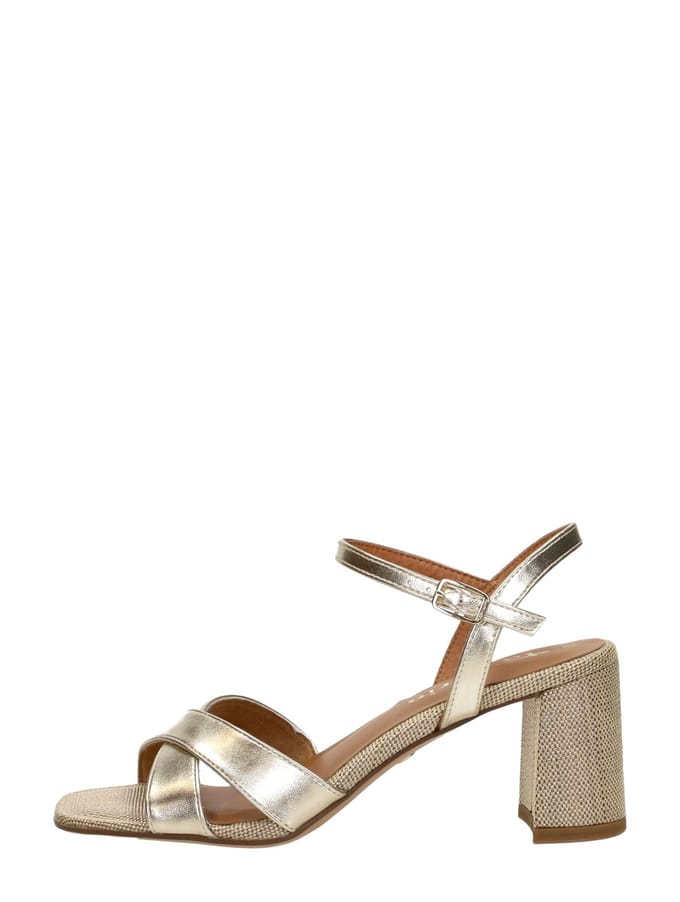 Tamaris Sandalen Met Hak goud Synthetisch - Maat 36