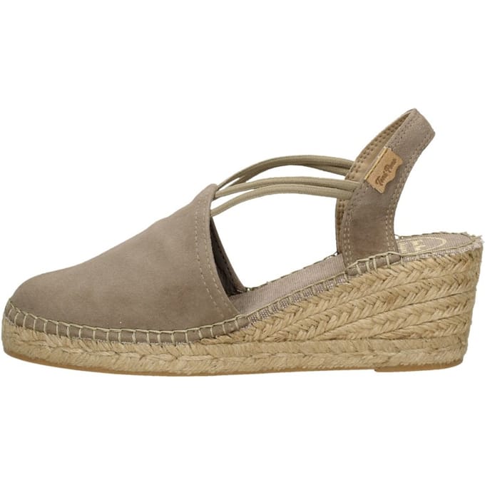 Toni Pons Tremp Dames Espadrilles - taupe - Maat 36