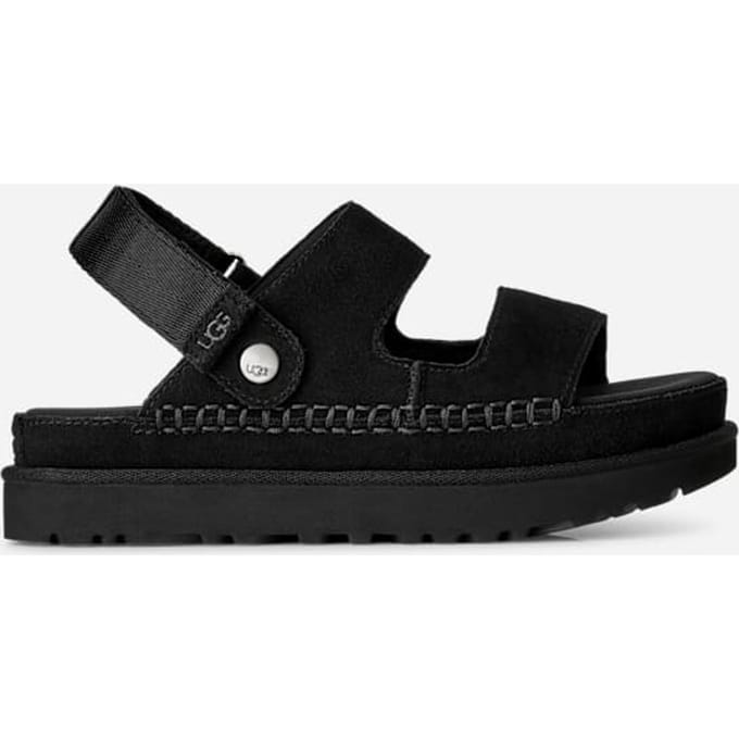 UGG® Goldenstar Glide in Black, Maat 37, Suede