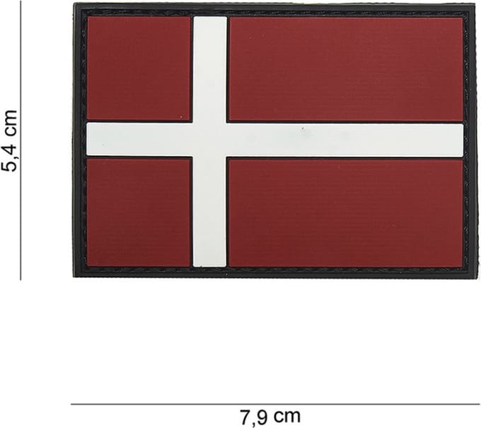 Embleem 3D PVC Denemarken