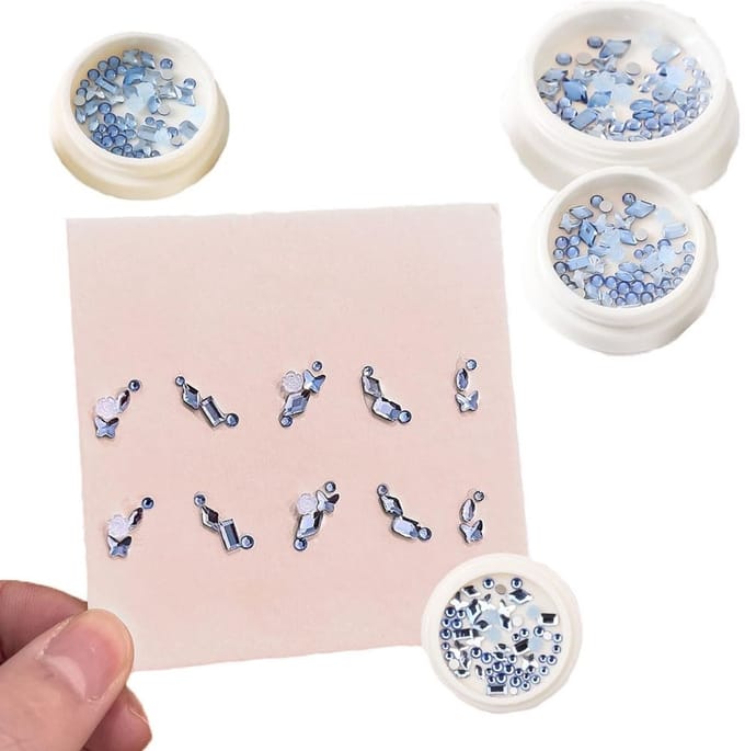 Allecto - Nail Art Steentjes - Multi-Sized Vormen - Diy Nagels