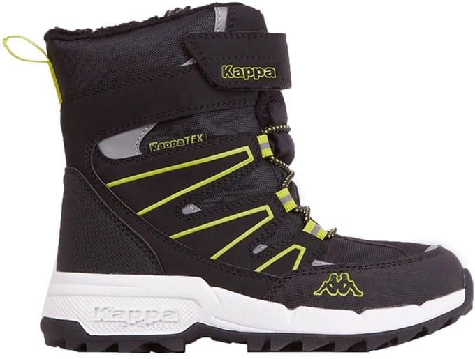 Kappa Boots für Kinder 260975K Black/Lime-33