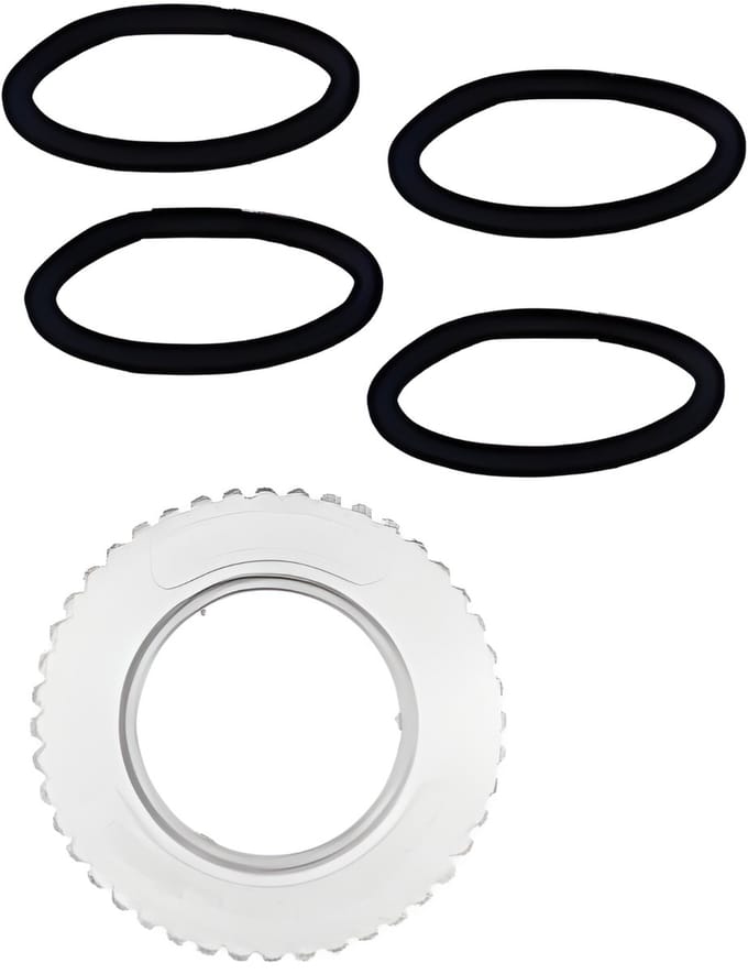 Maxenza Haar Volume Styler Ring 6.5 cm – Inclusief 4 Haarbands voor Extra Volume & Perfecte Updo’s