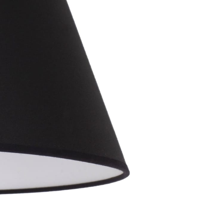 Duolla kap Sofia hoogte 25 cm, zwart/wit