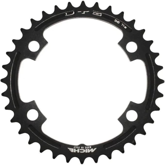 Miche Super11 Utg Interior 4b Shimano Ultegra 6800 110 Bcd Kettingblad Zwart 36t