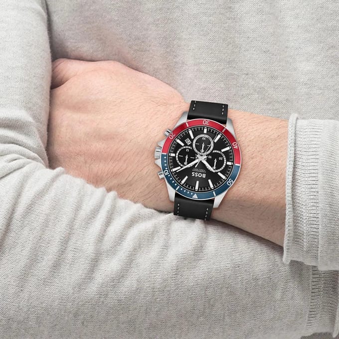 Hugo Boss 1514099 Herenhorloge 45 zwart