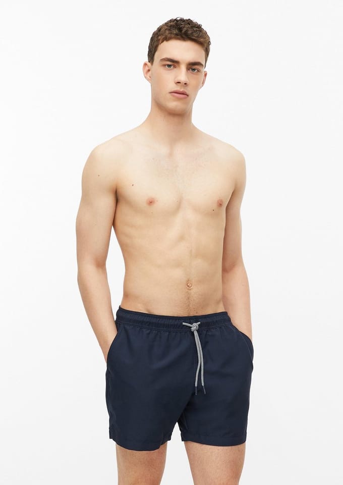 s.Oliver - male - Zwemshorts met steekzakken