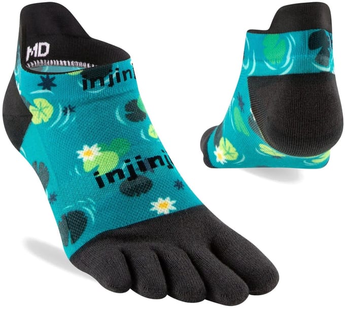 Injinji Run Lightweight No-Show Coolmax - Nachtblauw - 44-47