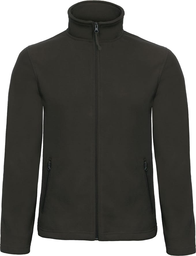 Fleecevest 'ID.501 Micro Fleece Full Zip' Maat S Zwart