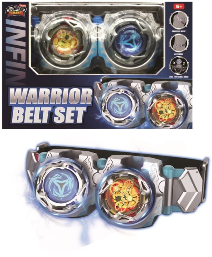 Infinity Nado - Warrior Belt Set - Gevechtsgordel + 2 Metalen tollen - Infinity Nado 7