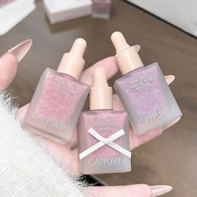 Cappuvini - Natural Light-Sensing Bubble Blush - 3 Colors 03# Coral Pink - 10g