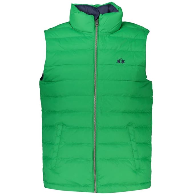 La Martina Verde Poliammide Heren Gilet