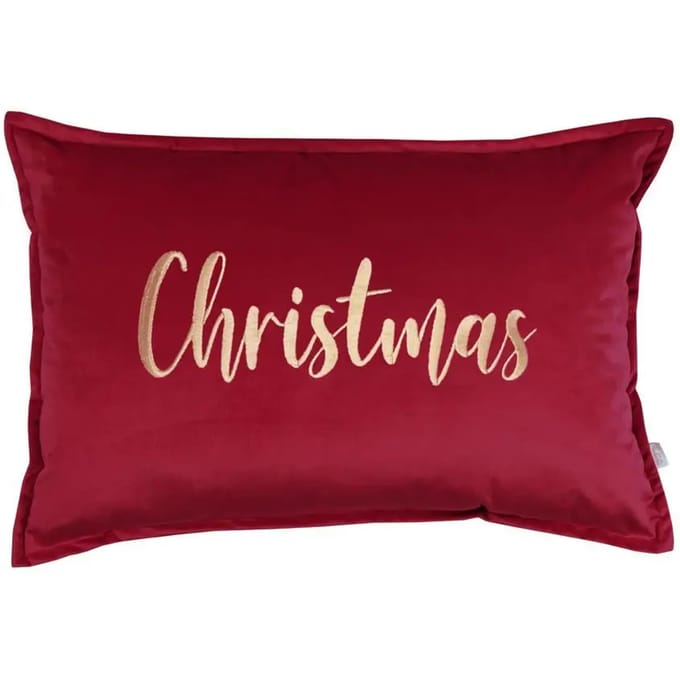 kerst kussensloop Malomi Kids Delux Carmin
