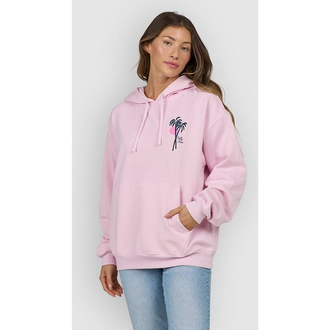 Salty Crew Geo Palm Hoodie roze