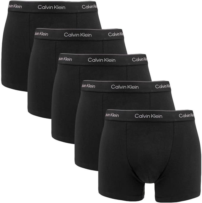 Calvin Klein Icon Cotton Stretch Trunk Boxershorts Heren (5-pack)