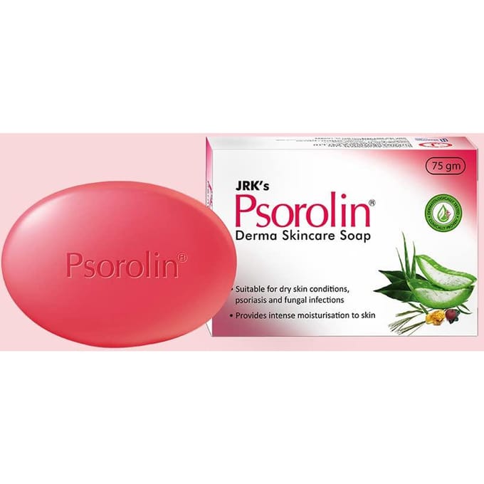 Psoroline : Psorolin 75 G, (Pakket van 3), Medicinale zeep white