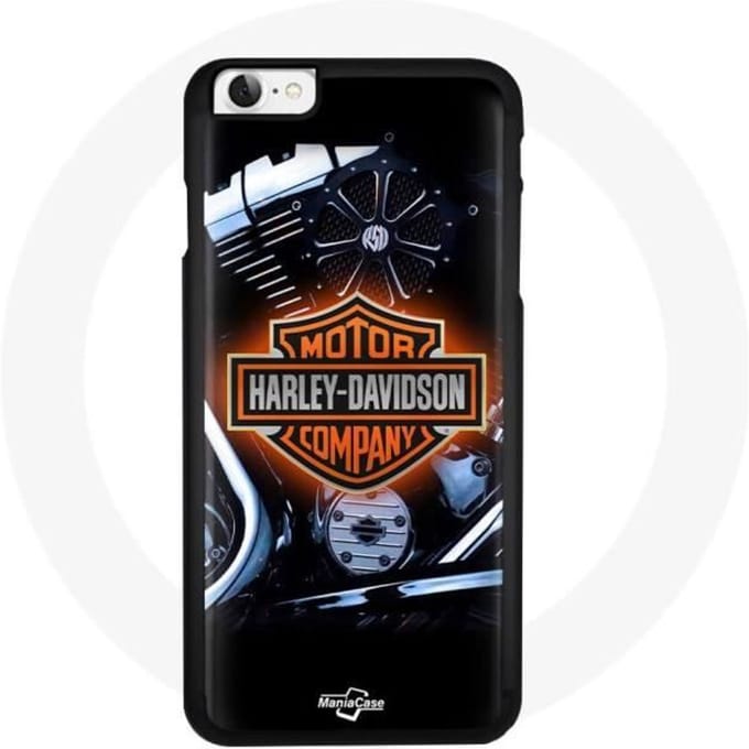 Coque - Maniacase - Iphone 5 - Noir - Souple - Harley Davidson noir