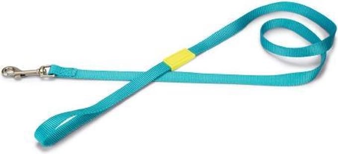 Beeztees nylon Looplijn Uni lichtblauw 120 cm x 15 mm