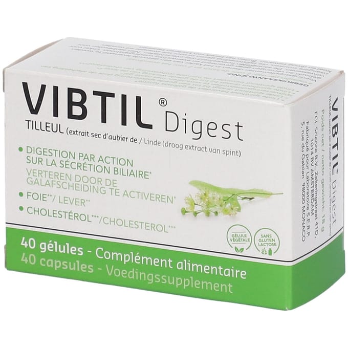 Vibtil Digest 40 Capsules