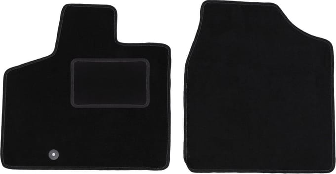 Zwarte voormatten voor: Chrysler Voyager V minivan (2008-2016)
