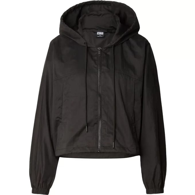 Urban Classics - Oversized Hooded Jacket - S - Zwart