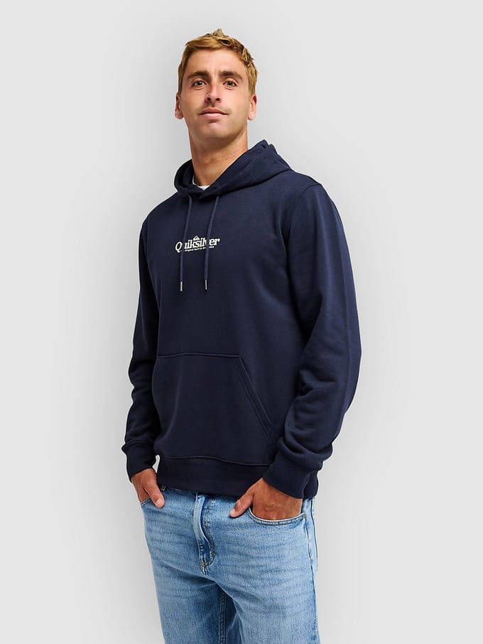 Quiksilver Fineline Hoodie blauw