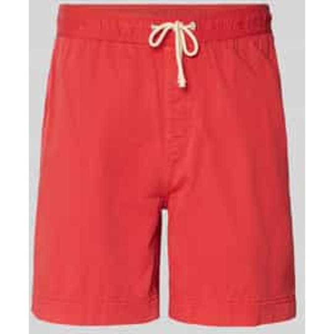 regular fit korte broek met elastische boord model 'SUNFADED'
