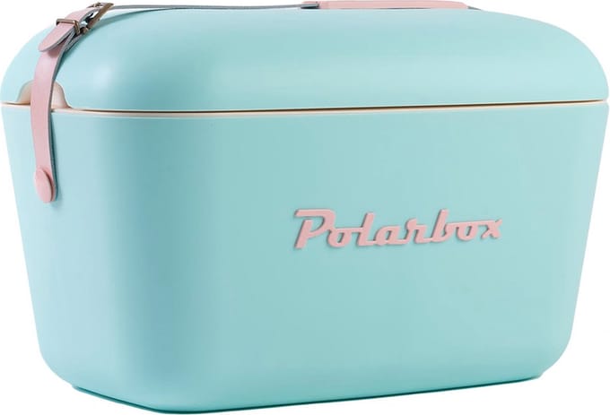 Polarbox Koelbox met Schouderband - Pastelgroen - 20 Liter - 45x30x(H)27cm