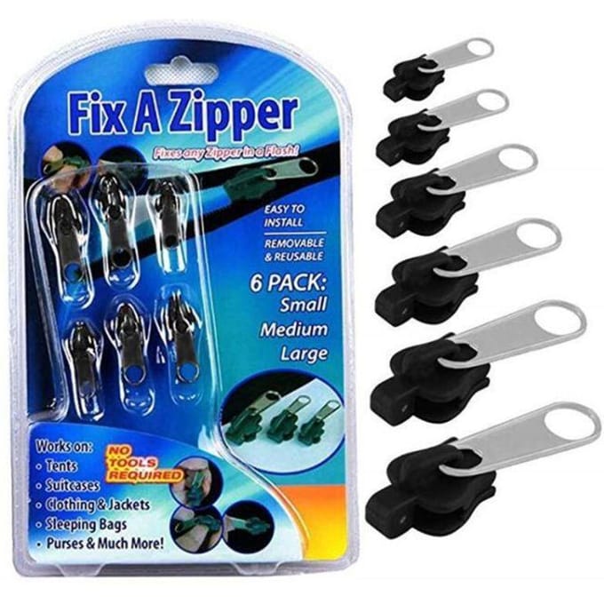 Klikbare Rits Schuiver, Rits Sluiting, Zlideon Rits Schuiver, Metalen Ritsen Kit