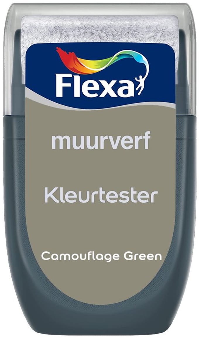 Flexa - Kleurtester Muurverf - Camouflage Green - Creations - Mengverf - 0.03L