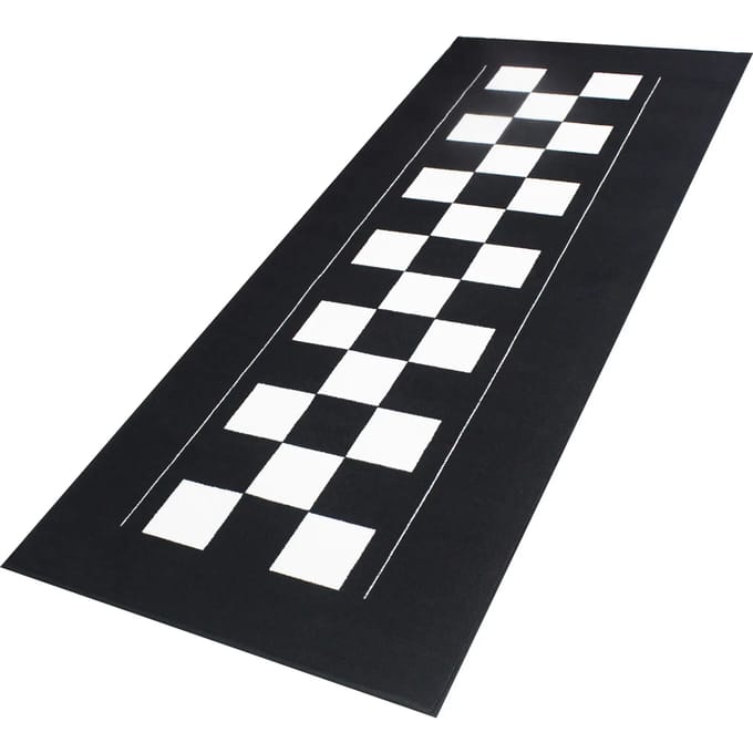 BikeTek Garagemat Checker - Motorfiets - Beschermende mat - Finish - Motor gadget