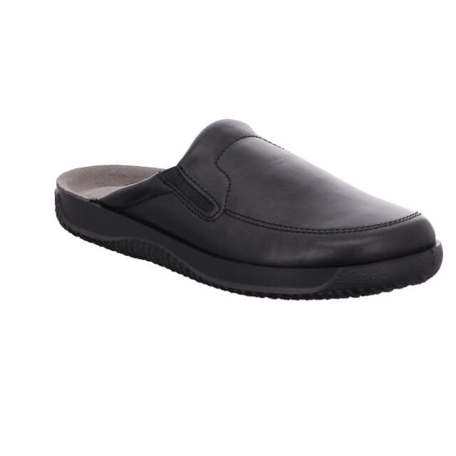 Rohde Heren Pantoffel Muil - 2776-90 Zwart - Maat 44
