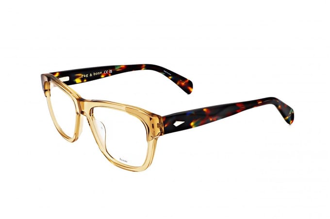 Rag & Bone RNB7061/G Brown 55/18/145 MAN Brilmonturen