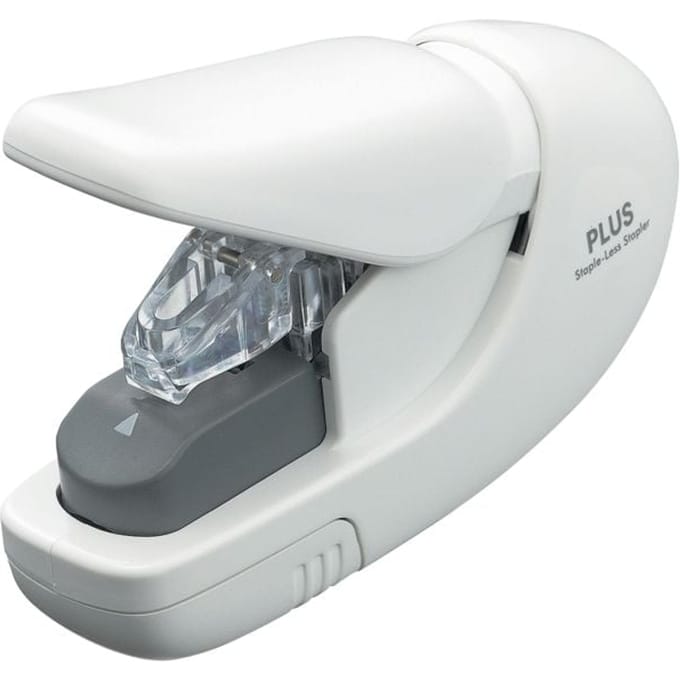 Nietmachine Plus nieten zonder nietjes wit