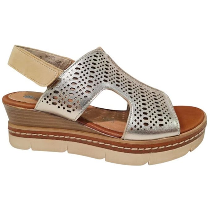 Sandalen met sleehak Remonte D2L5690