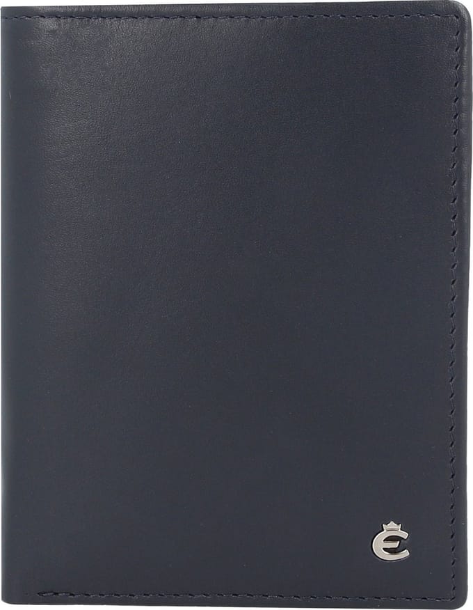 Esquire Harry portemonnee leer 9,3 cm - Jongens - Staand formaat - blau