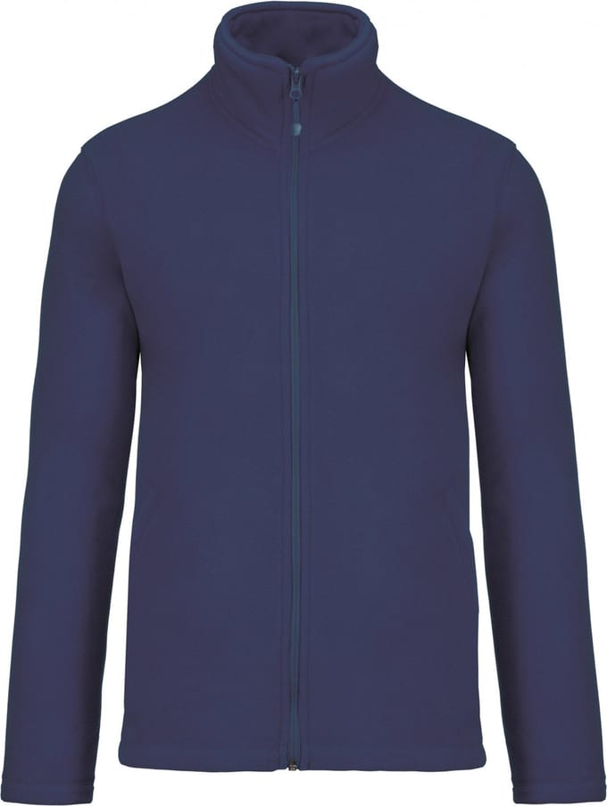 Kariban Microfleece met rits heren K911 - Deep Blue - XL