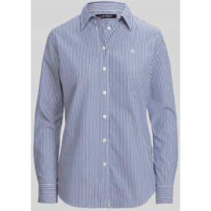 regular fit blouse met lange mouwen van katoenmix model 'JAMELKO'