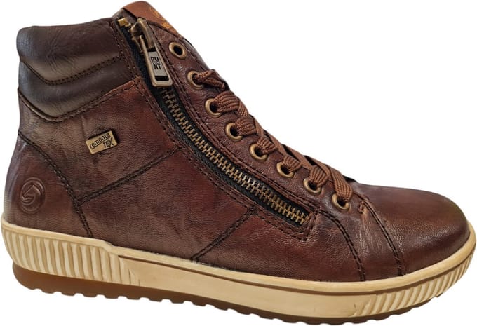 Remonte Dames Veterboot - D0772-25 Donkerbruin - Maat 41