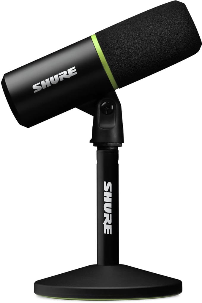 Shure MOTIV MV6 - USB Gaming Microphone - Black